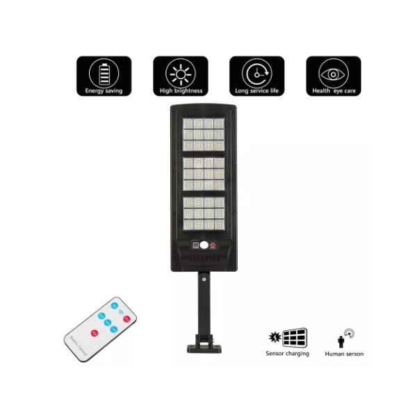 Соларна улична лампа с дистанционно управление 2400W SL-144 COB 2