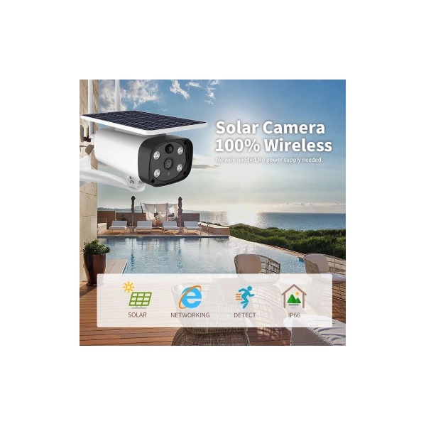 Безжична WIFI/4G CCTV соларна камера