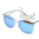 дамските слънчеви очила са изработени от прозрачна пластмаса YJZ101 4