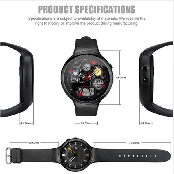 Смарт спортен часовник I4 AIR с камера GPS и измерване на сърдечния ритъм SMW25