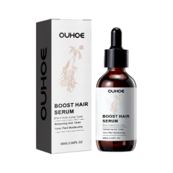 Етерично масло за коса подсилващ серум за контрол на омазняването,за плътна и здрава коса OUHOE HZT15