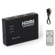 HDMI сплитер 3 в 1 с автоматично превключване и дистанционно управление CA56 1