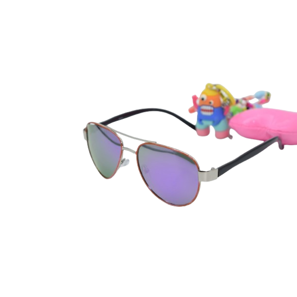 Детски слънчеви очила с пластмасов материал отстрани YJZ89 4