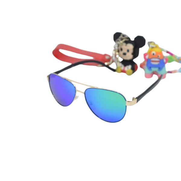 Детски слънчеви очила с пластмасов материал отстрани YJZ85 4