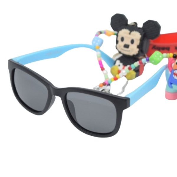 Детски слънчеви очила и тънка рамка, страните са пластмасови YJZ81 4