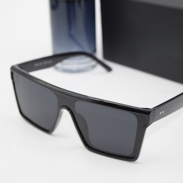 Мъжки слънчеви очила с голяма рамка, подобни на ски очила YJZ63 3