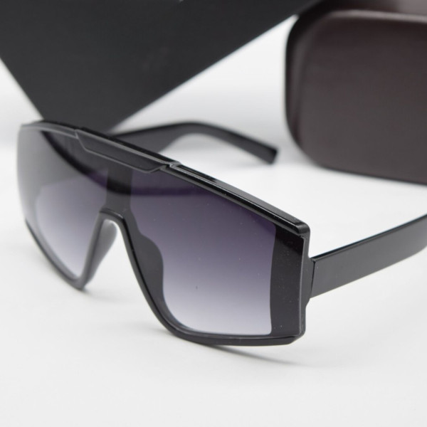 Дамски слънчеви очила подобни на очила за ски c големи стъкла YJZ59 3