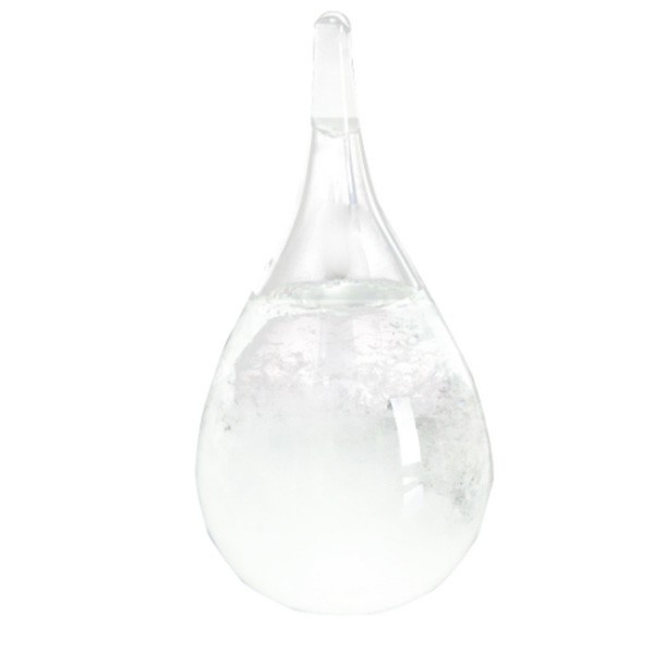 Капковидна бутилка от „буреносно“ стъкло реагиращо на атмосферни промени TQY8C