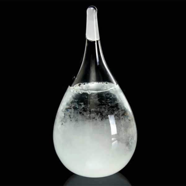 Капковидна бутилка от „буреносно“ стъкло реагиращо на атмосферни промени TQY8C