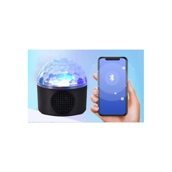 Преносима LED нощна Bluetooth диско лампа с колонка XL-911