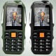 Влагоустойчив и противоударен телефон F88 с 2 сим карти, 2MPX, голям обхват 5