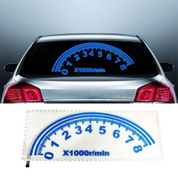 LED стикер за кола със сини диоди CT92 7