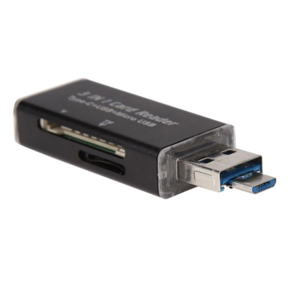 Удобен четец  за устройства с USB-портове SD и micro SD карти CA96