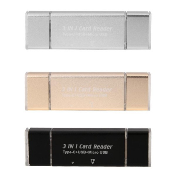 Удобен четец  за устройства с USB-портове SD и micro SD карти CA96