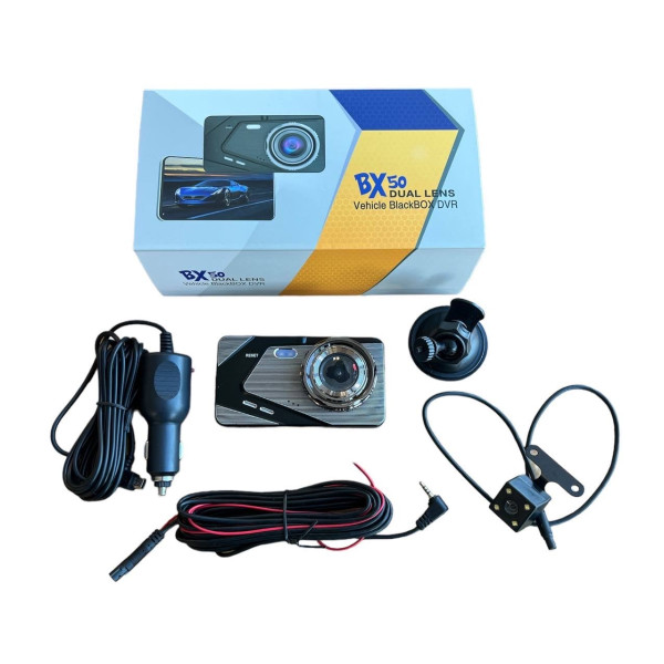 Видеорегистратор BX50, Full HD за автомобил 5