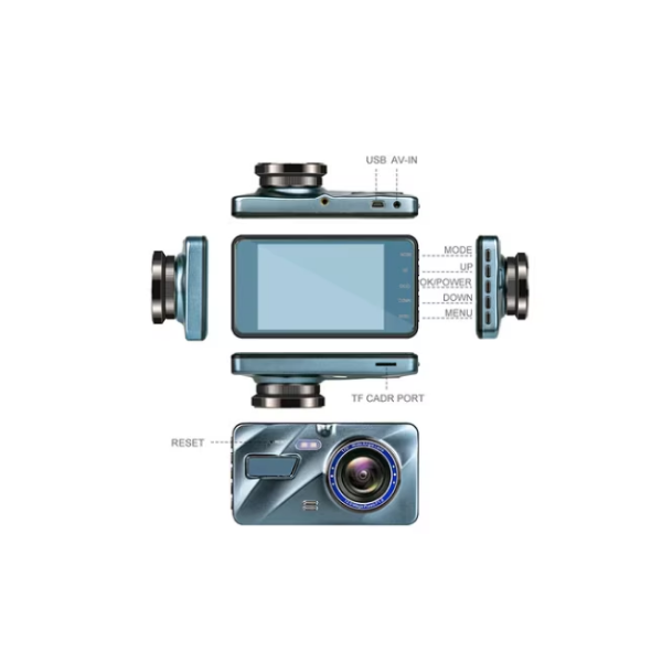 Видеорегистратор Cam Car DVR 1080P - Пълноценен асистент за вашето пътуване