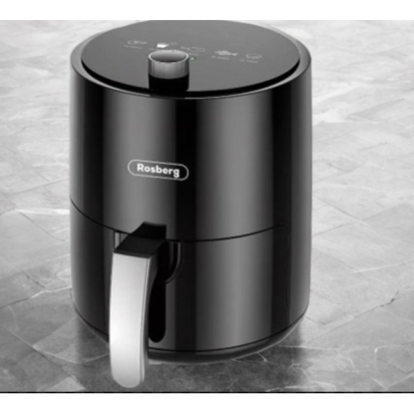 Фритюрник AirFryer Rosberg R51980Y, 1200W, 2.5л. до 200°C 5