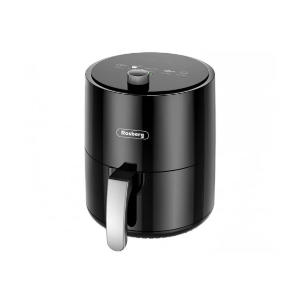 Фритюрник AirFryer Rosberg R51980Y, 1200W, 2.5л. до 200°C