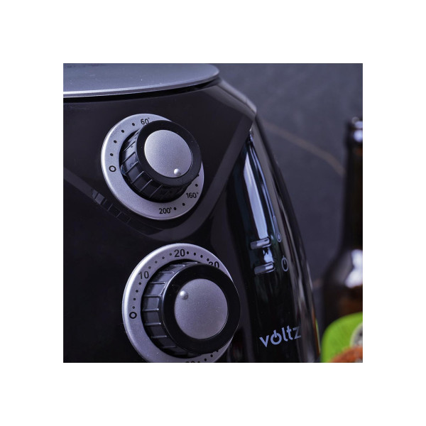 Фритюрник AirFryer Voltz OV51980C,1600W,3л.,горещ въздух,таймер,до 200°C