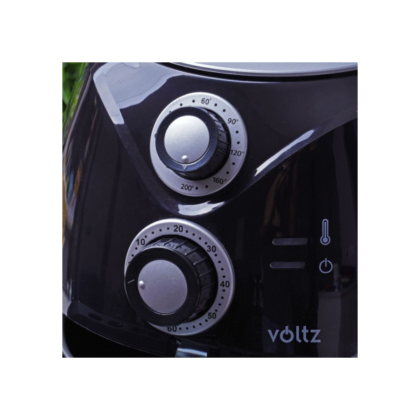 Фритюрник AirFryer Voltz OV51980C,1600W,3л.,горещ въздух,таймер,до 200°C