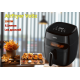 Фритюрник AirFryer Rosberg R51980CA,1350W,5.2 л.,LED дисплей,Горещ въздух,Таймер,до 200°C 2