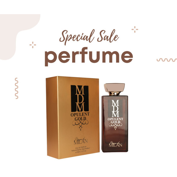 Парфюмна вода за мъже MDM Opulent Gold Eau de parfum 100ml 2