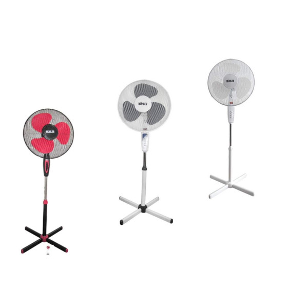 Вентилатор на стойка 16''Muhler FM-4040/4041/5071, 40W 1
