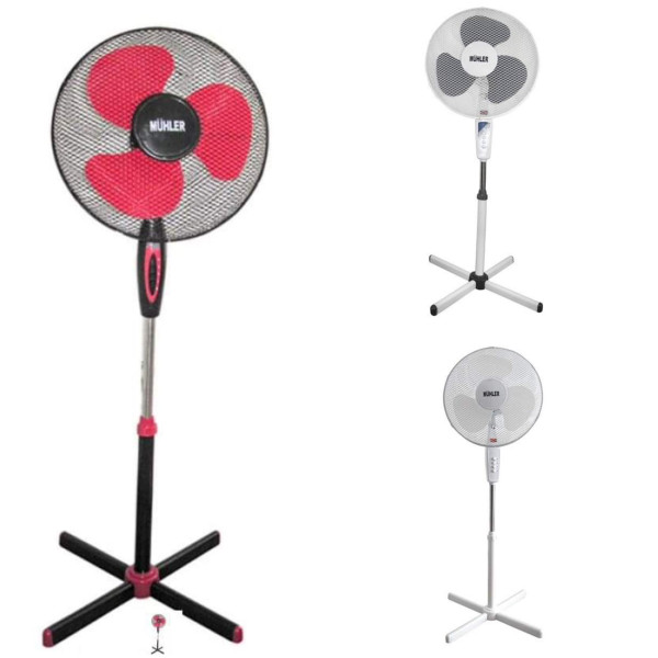 Вентилатор на стойка 16''Muhler FM-4040/4041/5071, 40W 5