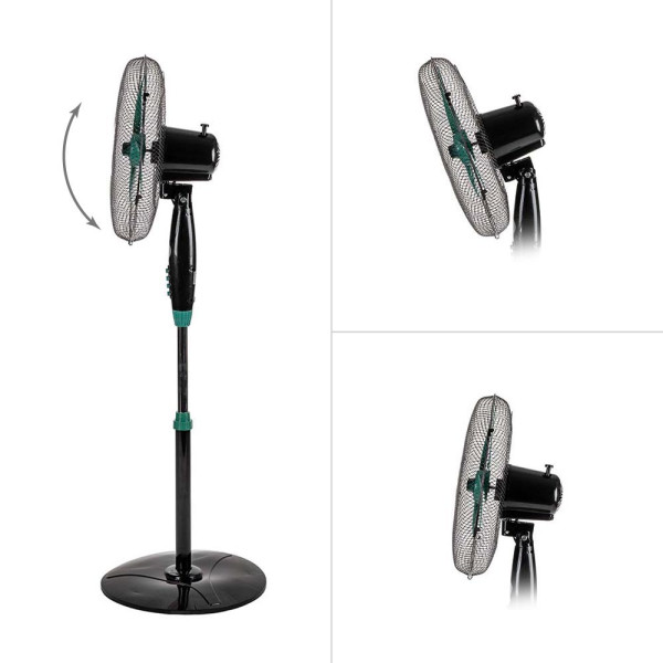 Вентилатор на стойка 16" Muhler FM-1650, 40W 4