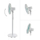 Вентилатор на стойка 16" Diplomat DFX-535RC, 60W, LED, дист. упр-е 3