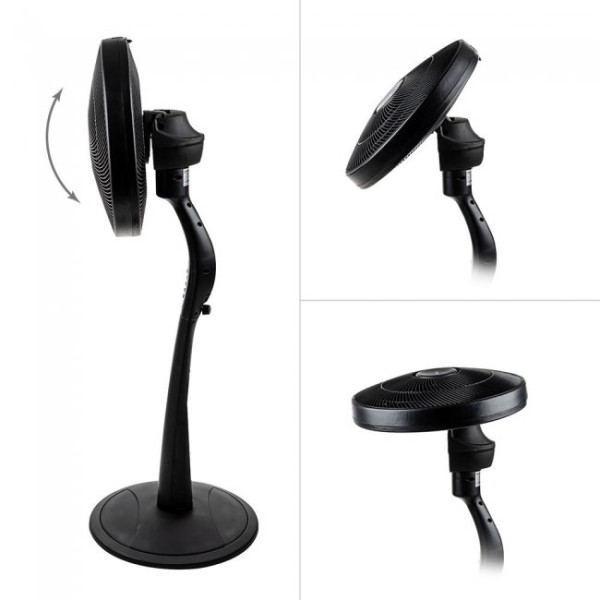 Вентилатор на стойка 16''Diplomat DX-555RC 2в1,55W,Wi-Fi,таймер,височина 72/124.5 cm 4