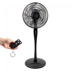 Вентилатор на стойка 16''Diplomat DX-555RC 2в1,55W,Wi-Fi,таймер,височина 72/124.5 cm