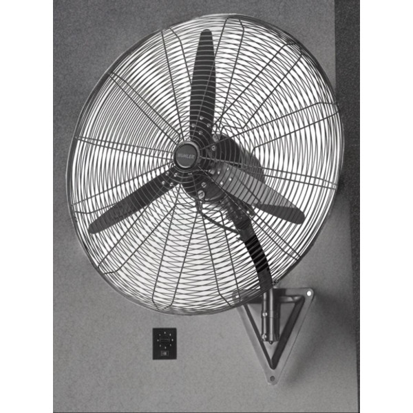 Вентилатор стенен 26''/30" Muhler MFI-2616/3020, 160W, индустриален 4