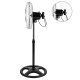 Вентилатор на стойка 16''Muhler FM-6136D 3in1, 50W, индустриален, на стойка, стена, под 3