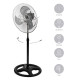 Вентилатор на стойка 18''Muhler FM-8138D 3в1, 70W, индустриален, на стойка, стена, под 1