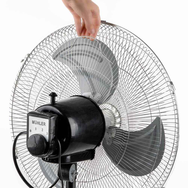 Вентилатор на стойка 18''Muhler FM-8138D 3в1, 70W, индустриален, на стойка, стена, под 7