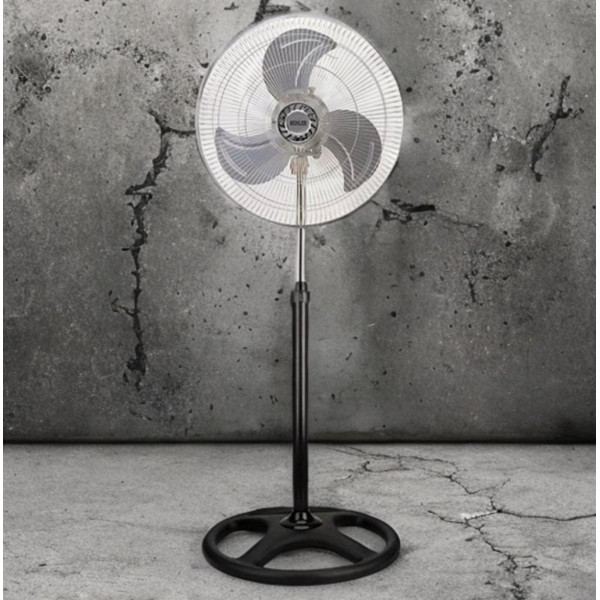 Вентилатор на стойка 18'' MUHLER FM-8140D 3в1, 70W, индустриален, на стойка, стена, под 3