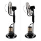 Вентилатор с водна мъгла 16'' Muhler MF-1609RC, 75W, LED, дист. упр-е 4