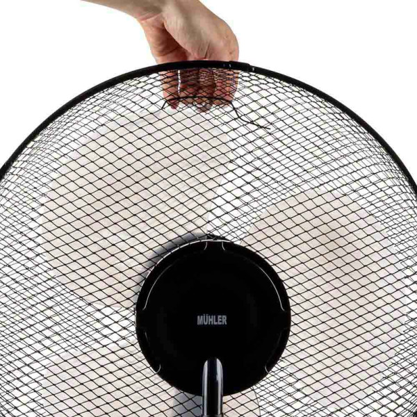 Вентилатор с водна мъгла 16'' Muhler MF-1609RC, 75W, LED, дист. упр-е 9