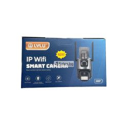 Двойна Smart WiFi безжична IP 8MPX камера,LED,4К Ultra HD IP01