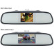 Видеорегистратор тип огледало за задно виждане с датчици за паркиране 7