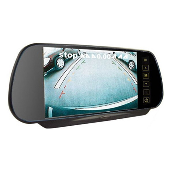 Огледален монитор за задно виждане с камера и 4 сензора