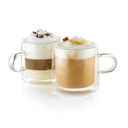 Чаша за чай и кафе  FR-8053 280ml, 2 броя