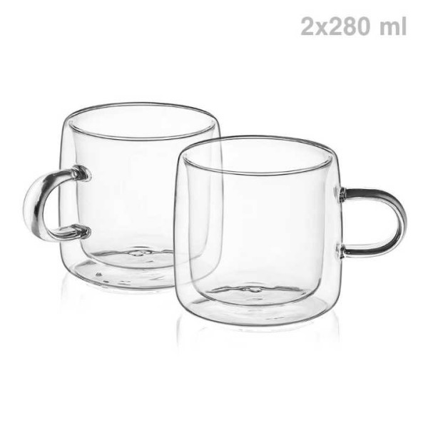 Чаша за чай и кафе  FR-8053 280ml, 2 броя 2