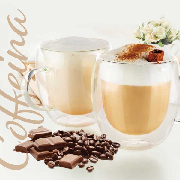 Чаша за чай и кафе FR-8042 250ml, 2 броя