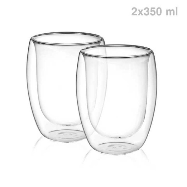 Чаша за капучино и лате FR-8063 350ml, 2 броя 2