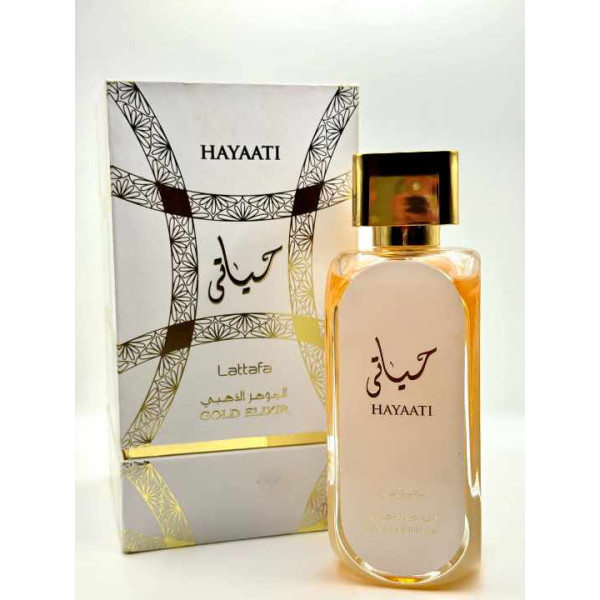 Парфюмна вода за жени - Lattafa Perfumes EDP Hayaati Gold Elixir, 100 мл