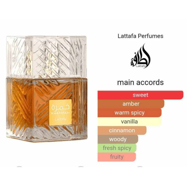 LATTAFA KHAMRAH ПАРФЮМНА ВОДА УНИСЕКС 100МЛ