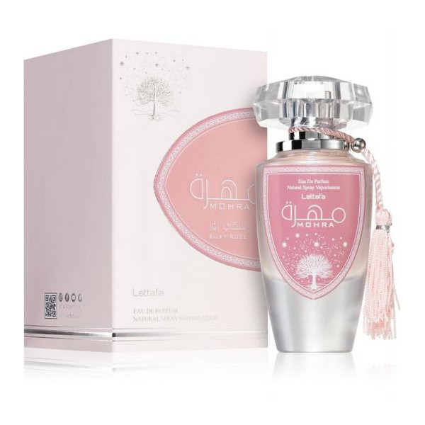 Красив арабски парфюм Lattafa Mohra Silky Rose Eau de Parfum for Women