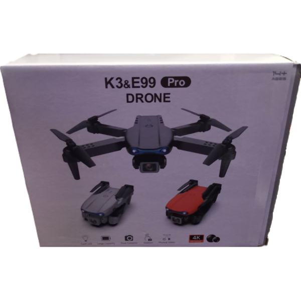 HD 4K Дрон с две камери K3 E99 PRO DRONE